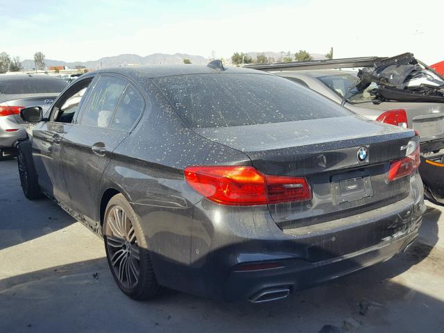 WBAJE5C39HG917124 - 2017 BMW 540 I BLACK photo 3