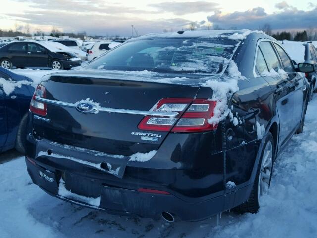 1FAHP2J87EG180354 - 2014 FORD TAURUS LIM BLACK photo 4