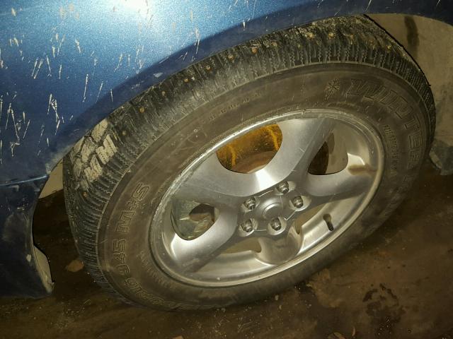 1FAHP53U92G117960 - 2002 FORD TAURUS SE BLUE photo 9