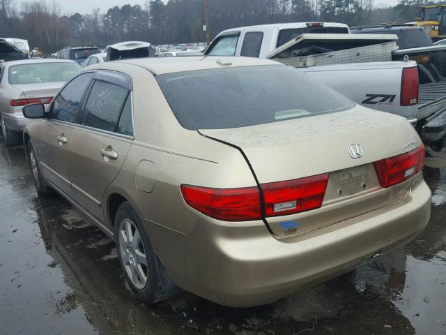 1HGCM66525A047508 - 2005 HONDA ACCORD EX GOLD photo 3