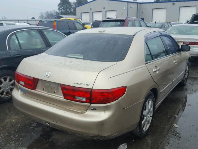 1HGCM66525A047508 - 2005 HONDA ACCORD EX GOLD photo 4