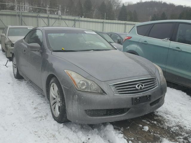 JN1CV6FEXAM350463 - 2010 INFINITI G37 BASE GRAY photo 1