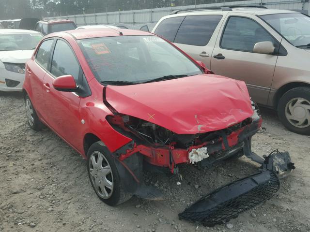 JM1DE1KY4D0170850 - 2013 MAZDA MAZDA2 RED photo 1