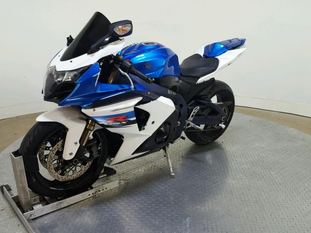 JS1GT78A6B2100861 - 2011 SUZUKI GSX-R1000 BLUE photo 4