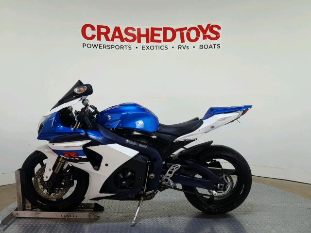 JS1GT78A6B2100861 - 2011 SUZUKI GSX-R1000 BLUE photo 5