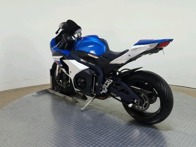 JS1GT78A6B2100861 - 2011 SUZUKI GSX-R1000 BLUE photo 6