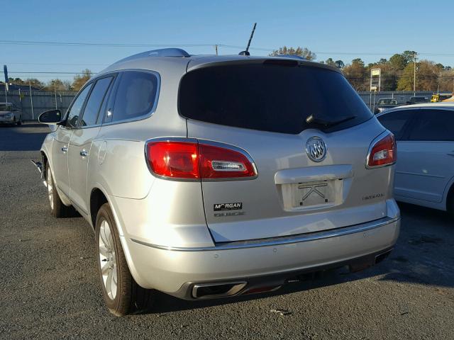 5GAKRCKDXFJ136902 - 2015 BUICK ENCLAVE GRAY photo 3