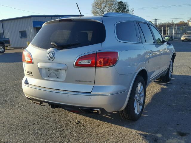 5GAKRCKDXFJ136902 - 2015 BUICK ENCLAVE GRAY photo 4