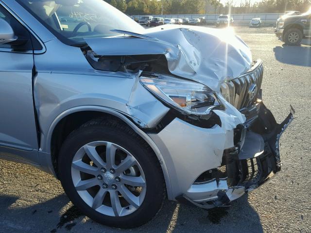 5GAKRCKDXFJ136902 - 2015 BUICK ENCLAVE ნაცრისფერი ფოტო 9