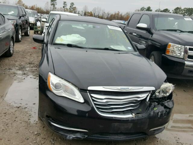 1C3BC1FG0BN512393 - 2011 CHRYSLER 200 TOURIN BLACK photo 9