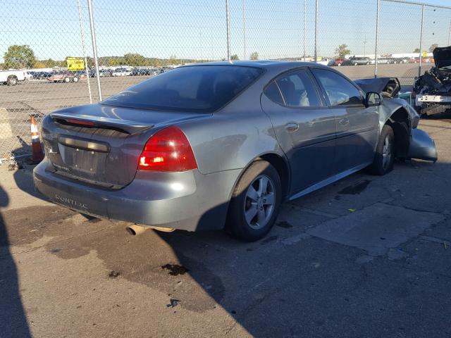 2G2WP552X71162606 - 2007 PONTIAC GRAND PRIX ლურჯი ფოტო 4