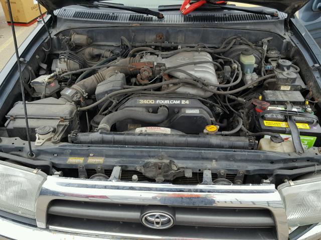 JT3HN87R1V9004105 - 1997 TOYOTA 4RUNNER LI GREEN photo 7