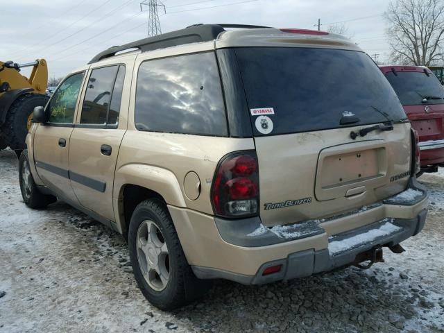 1GNET16S646145999 - 2004 CHEVROLET TRAILBLAZE BROWN photo 3