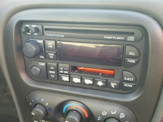 1G3NF52E2YC355739 - 2000 OLDSMOBILE ALERO GLS 红色 照片 9