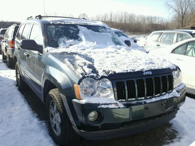 1J4HR48NX5C514549 - 2005 JEEP GRAND CHER BLUE photo 1