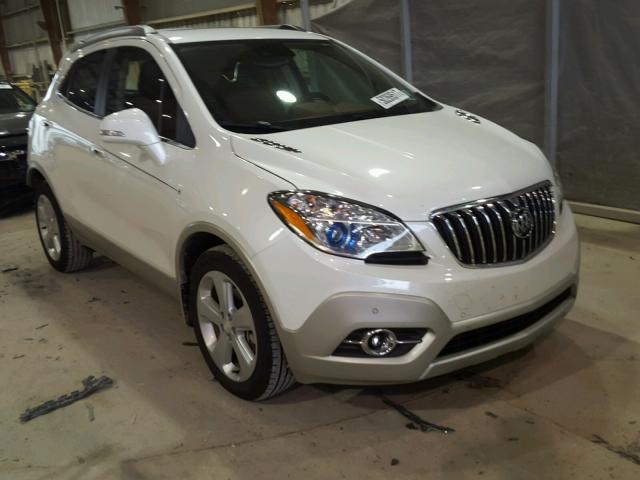 KL4CJDSB8FB266017 - 2015 BUICK ENCORE PRE WHITE photo 1