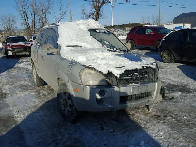 KM8JM12B07U542968 - 2007 HYUNDAI TUCSON GLS SILVER photo 1