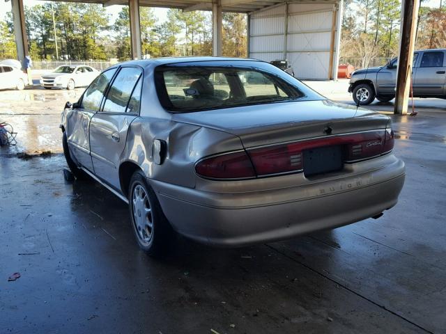 2G4WS52JX31240040 - 2003 BUICK CENTURY CU BROWN photo 3