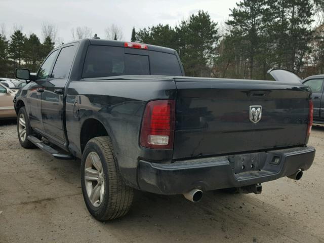 1C6RR7UT8ES197531 - 2014 RAM 1500 SPORT BLACK photo 3