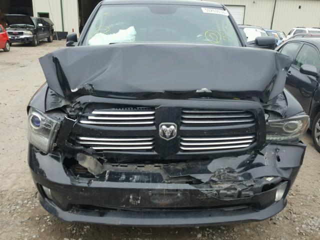 1C6RR7UT8ES197531 - 2014 RAM 1500 SPORT BLACK photo 9