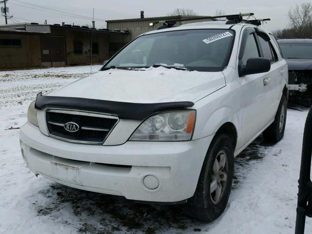 KNDJC733065548649 - 2006 KIA SORENTO EX WHITE photo 2