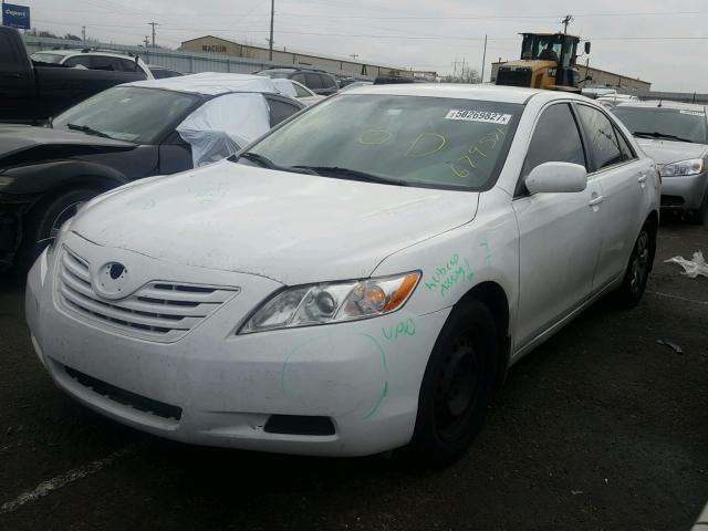 4T1BE46K47U679571 - 2007 TOYOTA CAMRY NEW WHITE photo 2