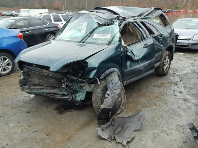 SHSRD78873U135330 - 2003 HONDA CR-V EX მწვანე ფოტო 2