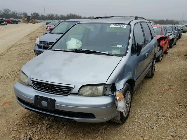 JHMRA1863VC018158 - 1997 HONDA ODYSSEY BA BLUE photo 2