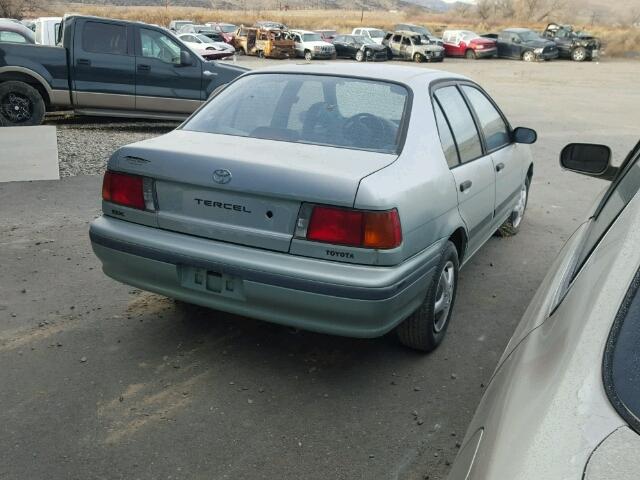 JT2EL43A3N0258621 - 1992 TOYOTA TERCEL DEL GRAY photo 4