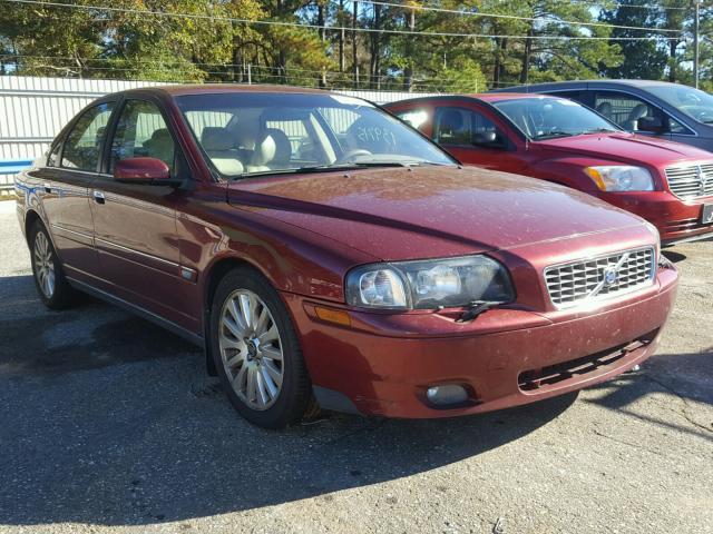 YV1TS91Z441368278 - 2004 VOLVO S80 T6 RED photo 1