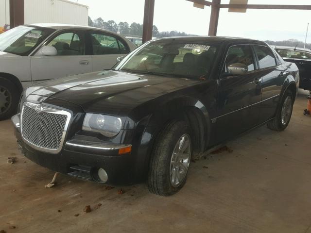 2C3KA63H46H498383 - 2006 CHRYSLER 300C BLACK photo 2