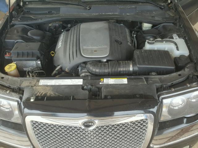 2C3KA63H46H498383 - 2006 CHRYSLER 300C BLACK photo 7