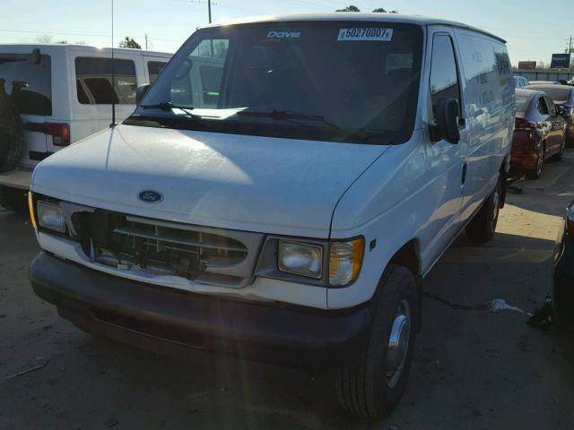 1FTNE24L01HB53049 - 2001 FORD ECONOLINE WHITE photo 2