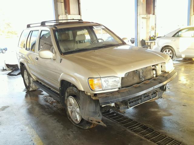 JN8DR09XX1W567455 - 2001 NISSAN PATHFINDER TAN photo 1