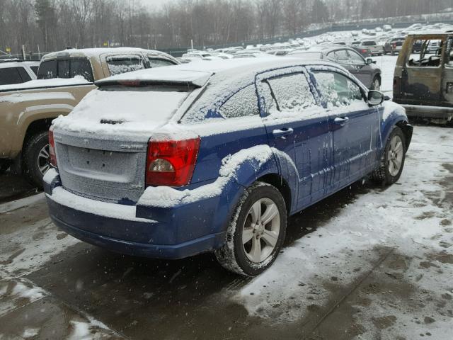 1B3CB4HA2AD542059 - 2010 DODGE CALIBER SX BLUE photo 4