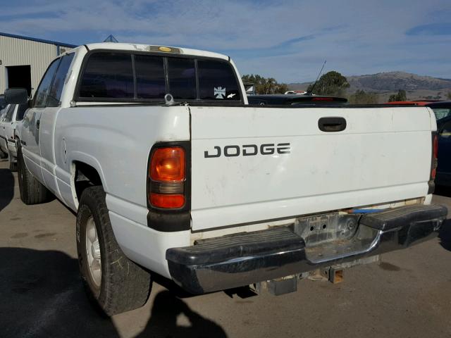 3B7HC13Z7TG171161 - 1996 DODGE RAM 1500 WHITE photo 3