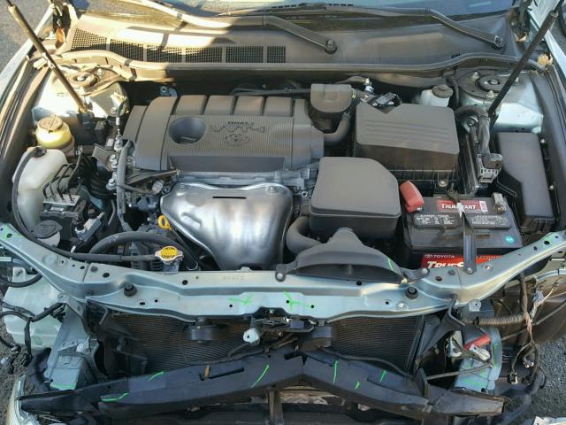 4T1BF3EK3BU736621 - 2011 TOYOTA CAMRY BASE GREEN photo 7