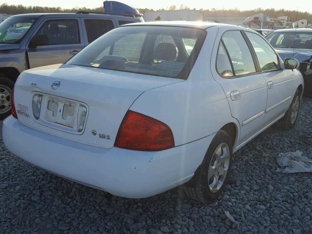 3N1CB51D96L528267 - 2006 NISSAN SENTRA 1.8 WHITE photo 4