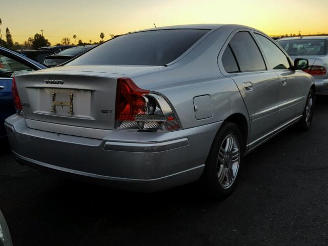 YV1RS592572609631 - 2007 VOLVO S60 2.5T SILVER photo 4