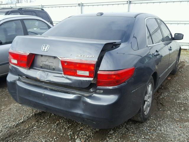 1HGCM66815A077917 - 2005 HONDA ACCORD EX CHARCOAL photo 4