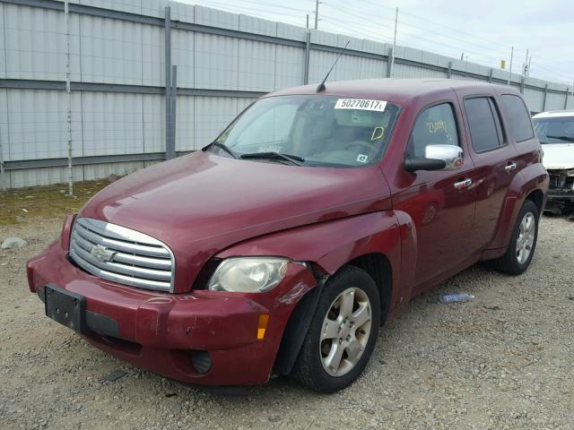 3GNDA23D76S558462 - 2006 CHEVROLET HHR LT MAROON photo 2