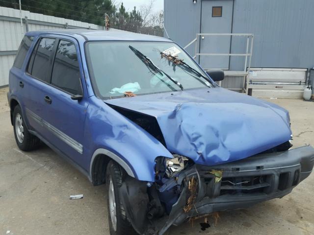 JHLRD284X1C007457 - 2001 HONDA CR-V LX BLUE photo 1