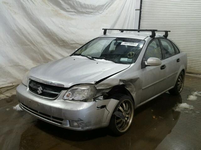 KL5JD56ZX8K880786 - 2008 SUZUKI FORENZA BA SILVER photo 2