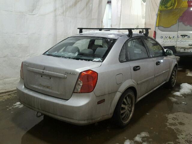 KL5JD56ZX8K880786 - 2008 SUZUKI FORENZA BA SILVER photo 4