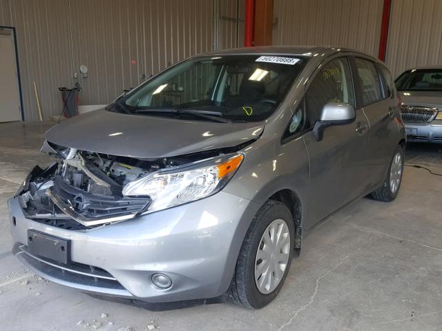 3N1CE2CP6EL386696 - 2014 NISSAN VERSA NOTE GRAY photo 2