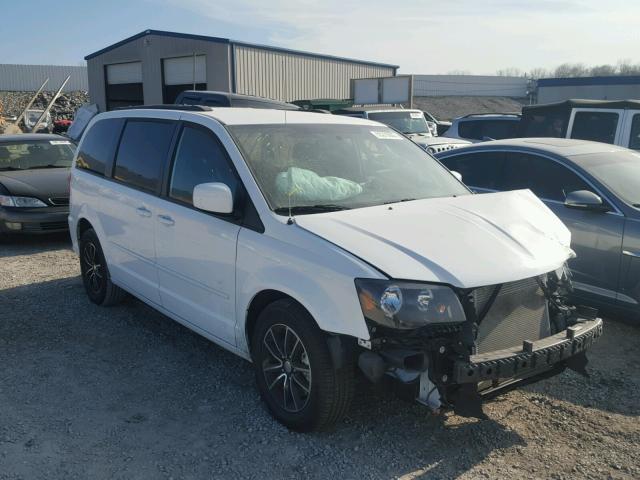 2C4RDGEG5HR561712 - 2017 DODGE GRAND CARA WHITE photo 1