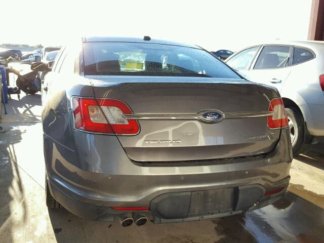 1FAHP2FW7BG109061 - 2011 FORD TAURUS LIM GRAY photo 10