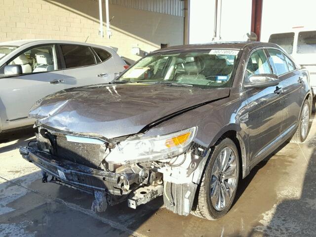 1FAHP2FW7BG109061 - 2011 FORD TAURUS LIM GRAY photo 2