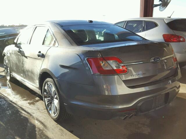 1FAHP2FW7BG109061 - 2011 FORD TAURUS LIM GRAY photo 3