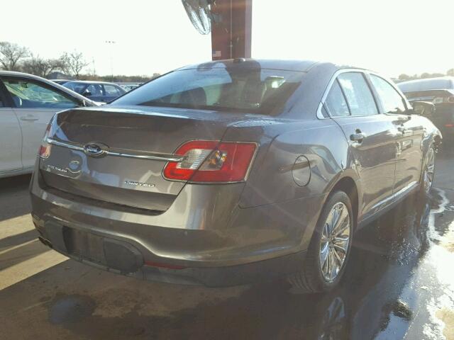 1FAHP2FW7BG109061 - 2011 FORD TAURUS LIM GRAY photo 4